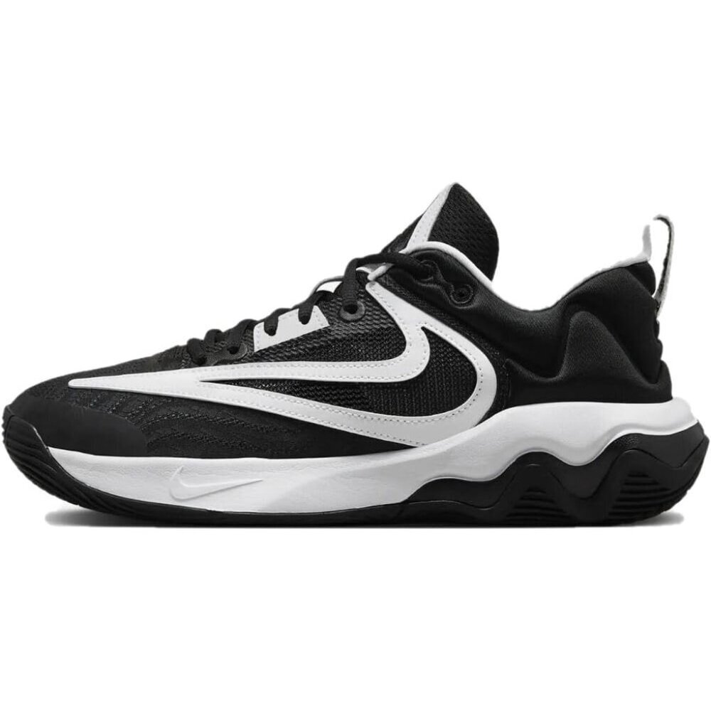 Men Running Shoes, Black/Black-White-White, 8 Uk 9